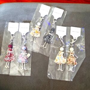 Fashion Lady Keychains NWT- WINNER'S CHOICE